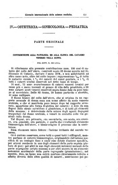 Giornale internazionale delle scienze mediche