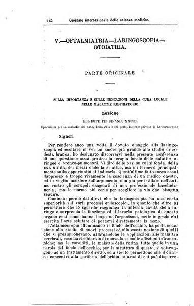 Giornale internazionale delle scienze mediche