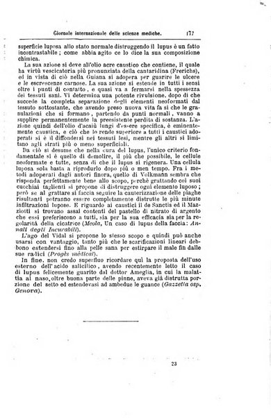 Giornale internazionale delle scienze mediche