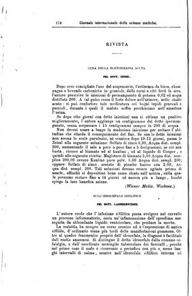 Giornale internazionale delle scienze mediche