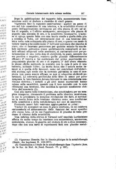 Giornale internazionale delle scienze mediche