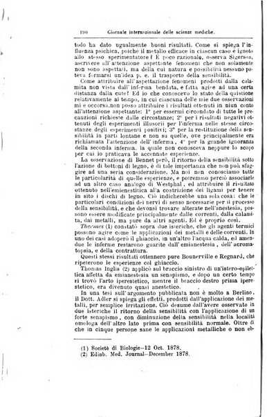 Giornale internazionale delle scienze mediche