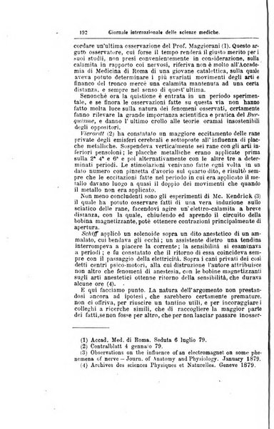 Giornale internazionale delle scienze mediche