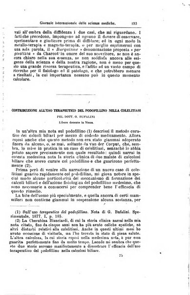 Giornale internazionale delle scienze mediche