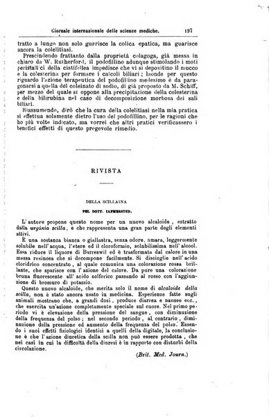 Giornale internazionale delle scienze mediche