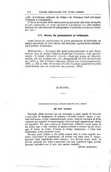 Giornale internazionale delle scienze mediche