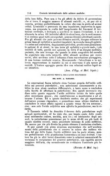 Giornale internazionale delle scienze mediche