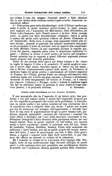 Giornale internazionale delle scienze mediche