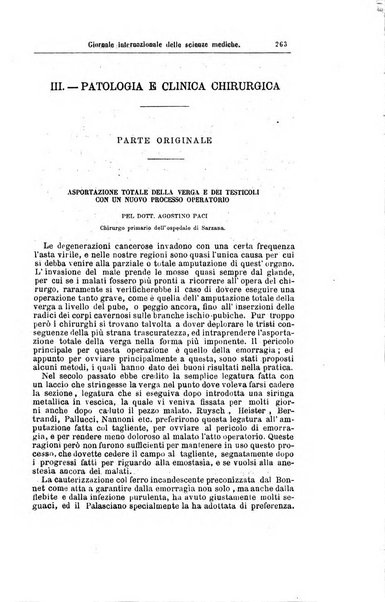 Giornale internazionale delle scienze mediche