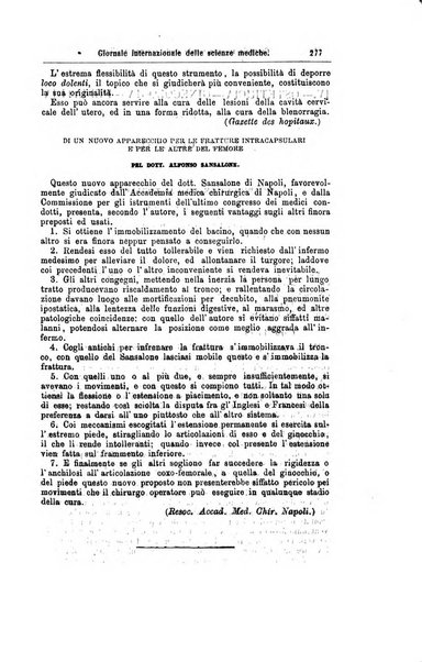 Giornale internazionale delle scienze mediche