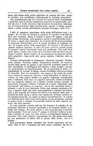 Giornale internazionale delle scienze mediche