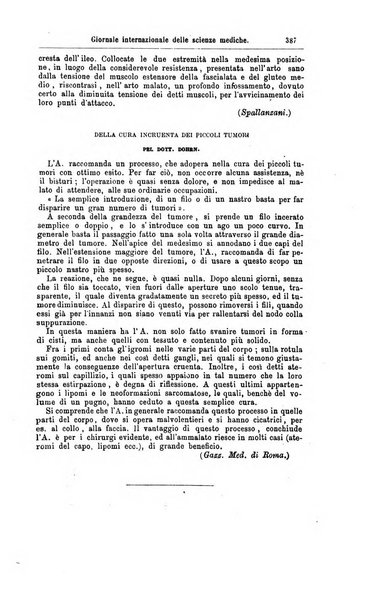 Giornale internazionale delle scienze mediche