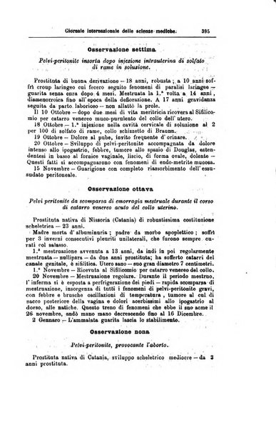 Giornale internazionale delle scienze mediche