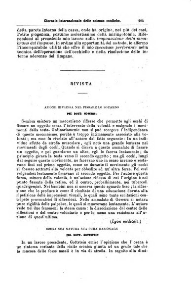 Giornale internazionale delle scienze mediche