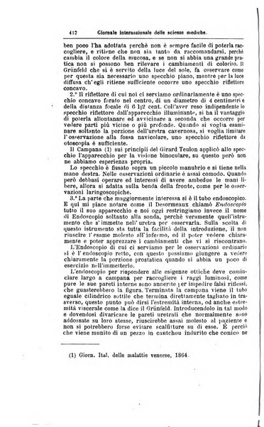 Giornale internazionale delle scienze mediche