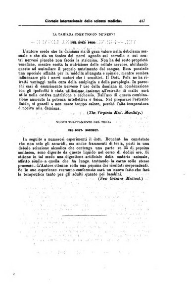 Giornale internazionale delle scienze mediche