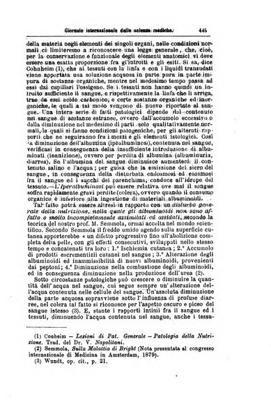 Giornale internazionale delle scienze mediche