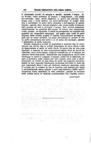 Giornale internazionale delle scienze mediche