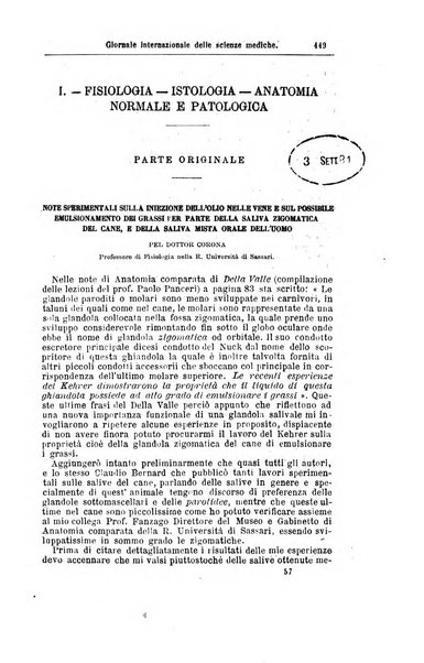 Giornale internazionale delle scienze mediche