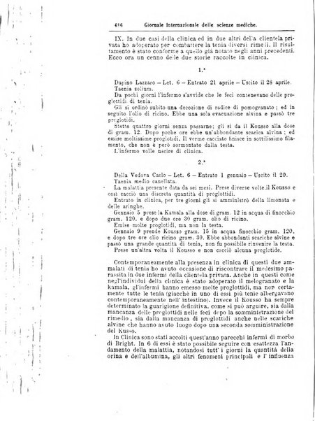 Giornale internazionale delle scienze mediche