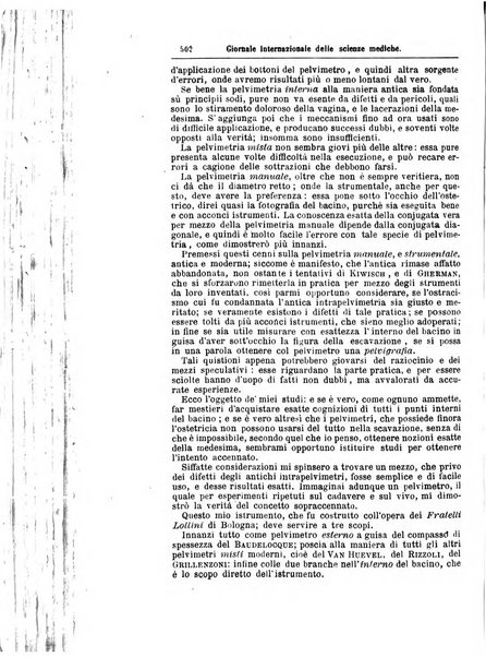 Giornale internazionale delle scienze mediche