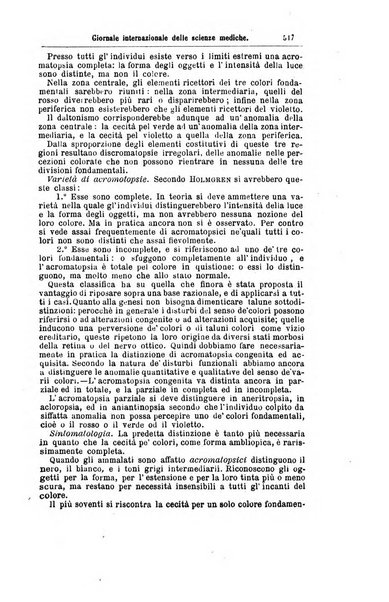 Giornale internazionale delle scienze mediche