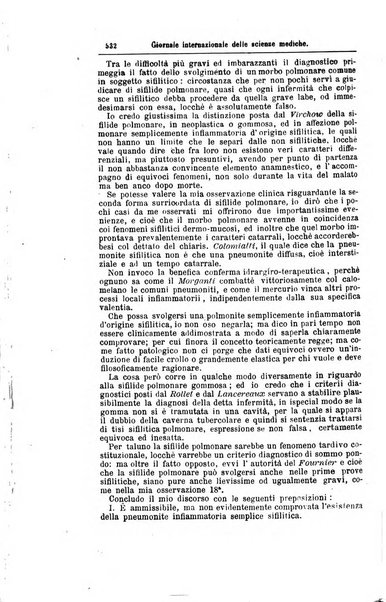 Giornale internazionale delle scienze mediche