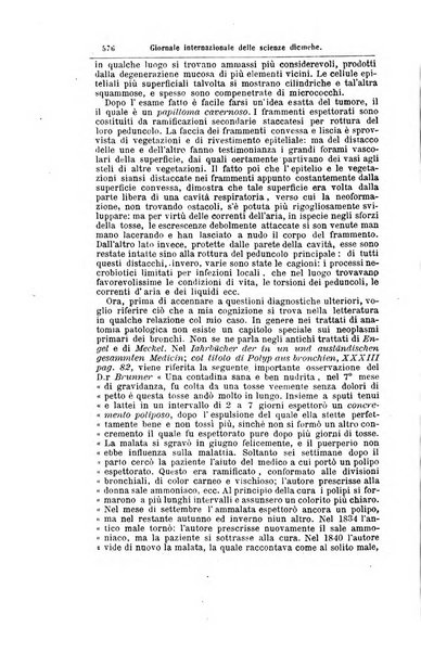 Giornale internazionale delle scienze mediche