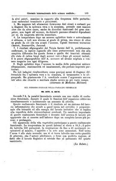 Giornale internazionale delle scienze mediche