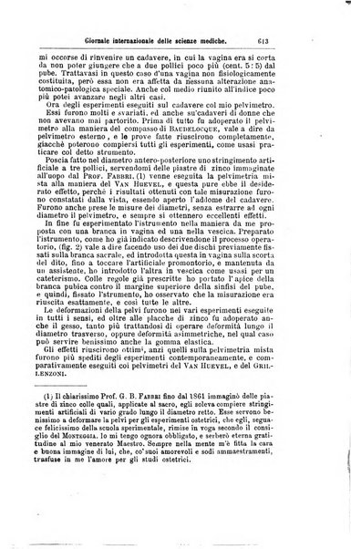 Giornale internazionale delle scienze mediche