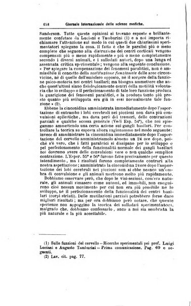 Giornale internazionale delle scienze mediche