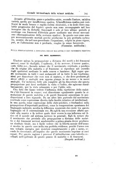 Giornale internazionale delle scienze mediche