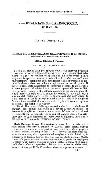 Giornale internazionale delle scienze mediche