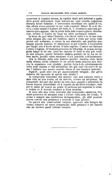 Giornale internazionale delle scienze mediche