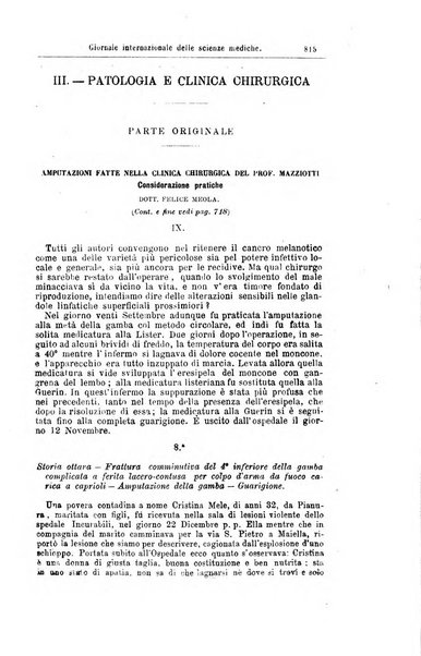 Giornale internazionale delle scienze mediche