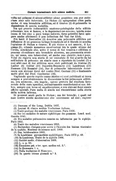 Giornale internazionale delle scienze mediche