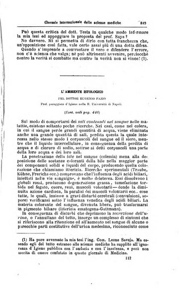 Giornale internazionale delle scienze mediche