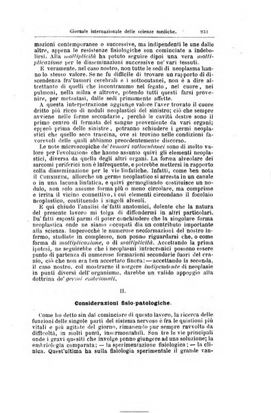 Giornale internazionale delle scienze mediche