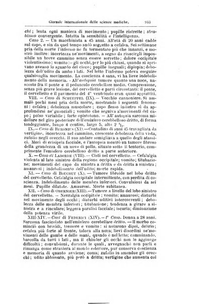 Giornale internazionale delle scienze mediche