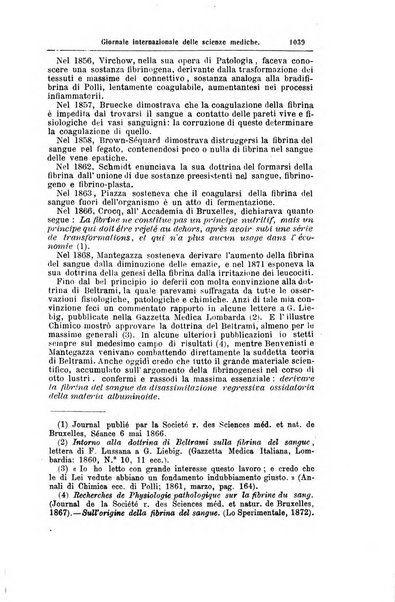 Giornale internazionale delle scienze mediche