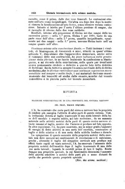 Giornale internazionale delle scienze mediche