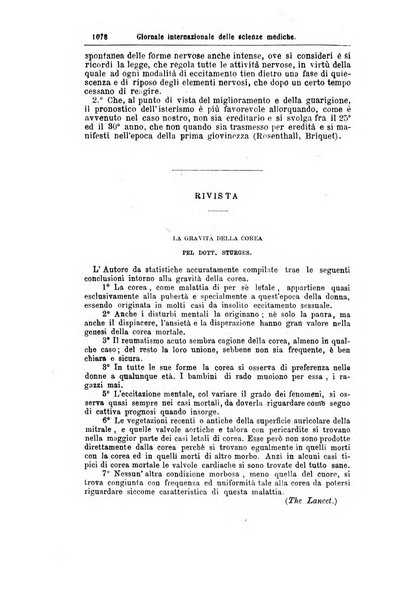 Giornale internazionale delle scienze mediche