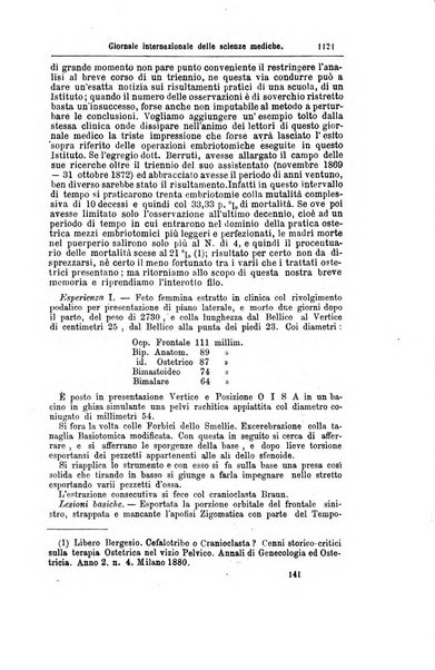 Giornale internazionale delle scienze mediche