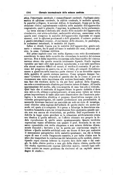 Giornale internazionale delle scienze mediche