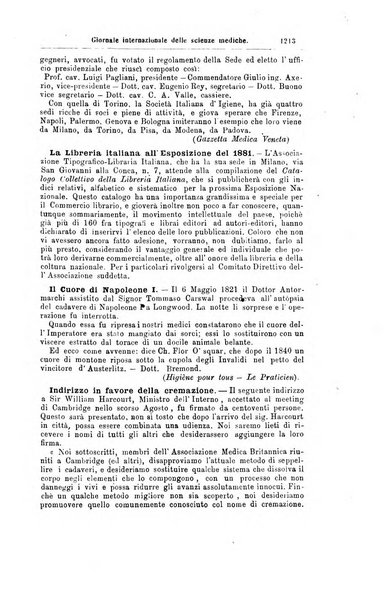 Giornale internazionale delle scienze mediche