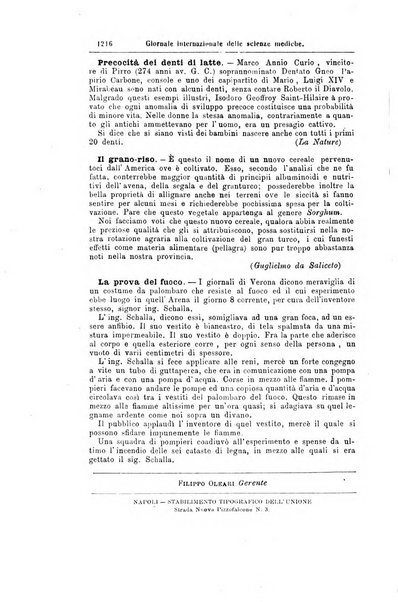 Giornale internazionale delle scienze mediche