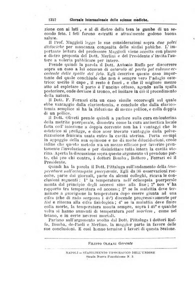 Giornale internazionale delle scienze mediche