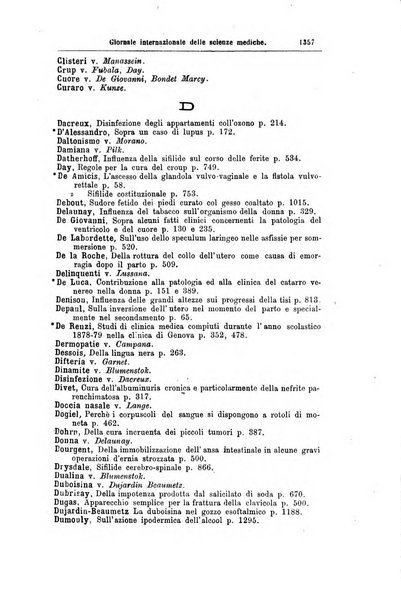 Giornale internazionale delle scienze mediche