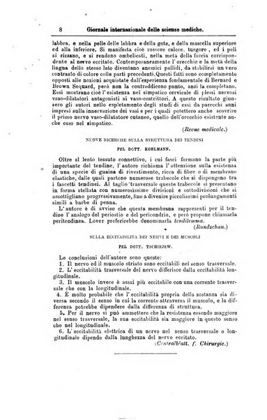 Giornale internazionale delle scienze mediche