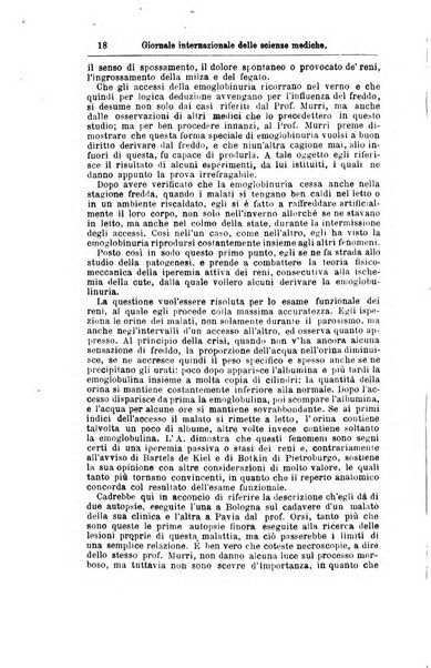 Giornale internazionale delle scienze mediche